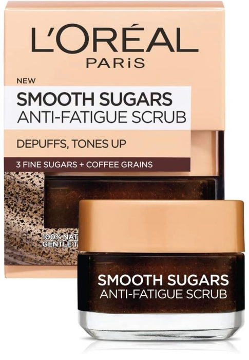 L'Oreal Paris Pure Sugar Scrub Resurface and Energize Coffee Facial Scrub, 1.7 fl. oz.