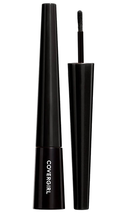 COVERGIRL Easy Breezy Brow Fill Plus Shape Plus Define Powder Eyebrow Makeup, Black, 0.024 Ounce