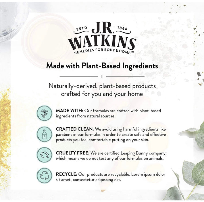 J.R. Watkins Foam Hand Soap, Lemon, 9 oz