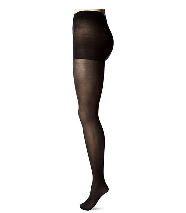 Leggs 8000 Womens Casual Body Shaping Tights - Q, Black https://silomarketplace.us