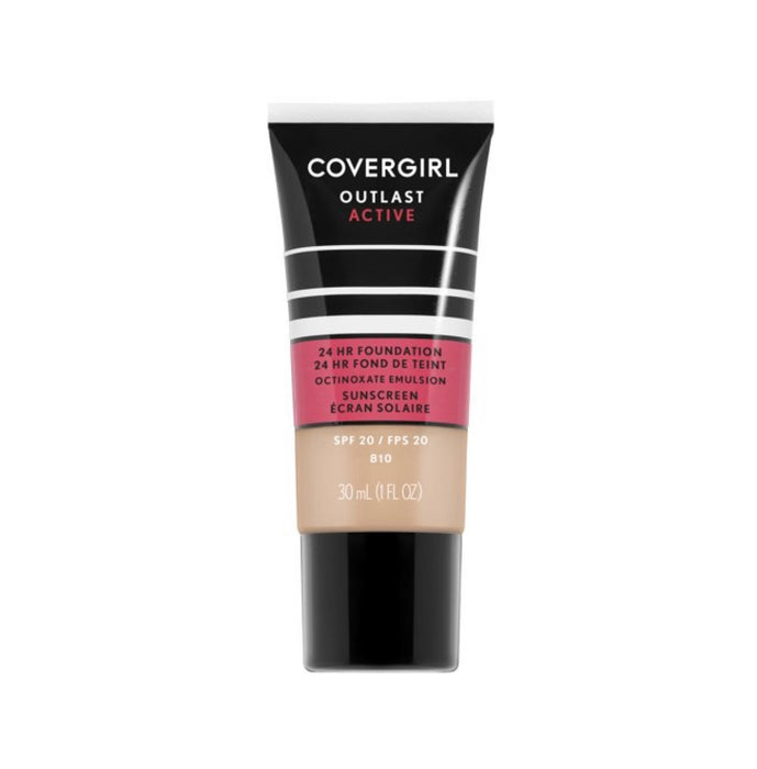 Covergirl Outlast Active 24hr Foundation, 810 Classic