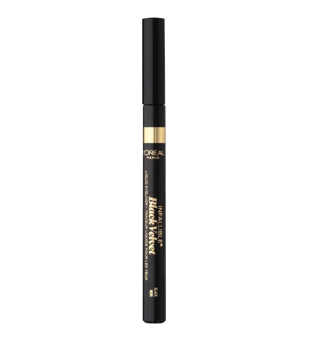 L'Oréal Paris Infallible Black Velvet Liquid Eyeliner, Black (903)