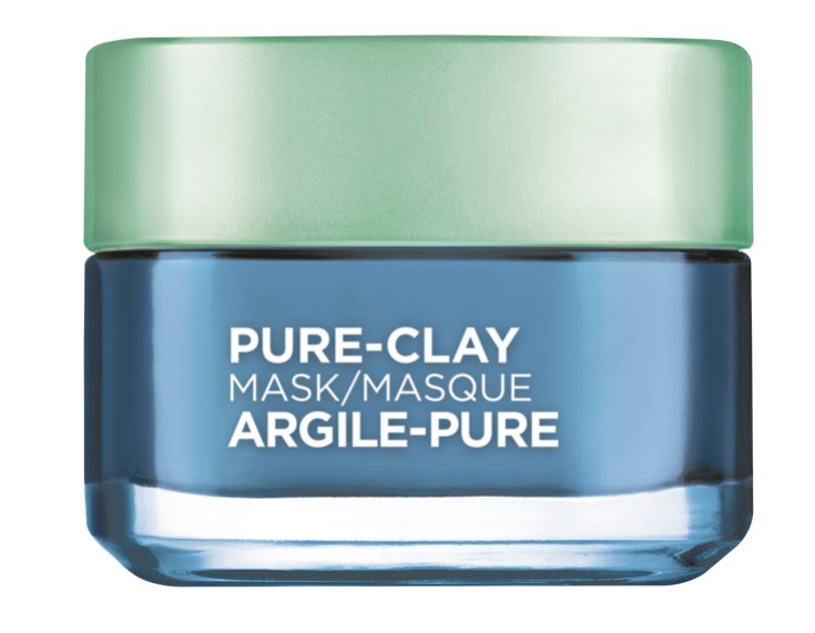 L'Oréal Paris Pure-Clay Mask Skincare Pure-Clay Face Mask with Seaweed for Redness and Imperfections to Clear & Comfort, 1.7 oz.