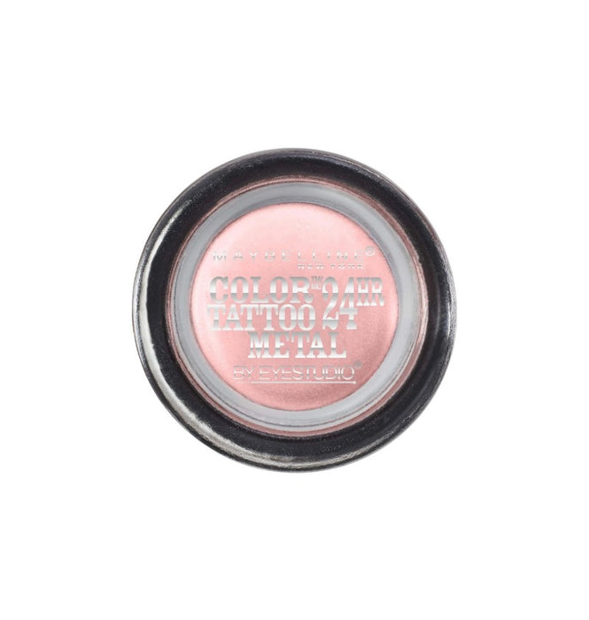 Maybelline Eyestudio ColorTattoo Metal 24HR Cream Gel Eye Shadow (55) Inked in Pink
