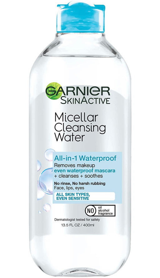Garnier SkinActive Micellar Cleansing Water For Waterproof Makeup 13.5 fl. oz.