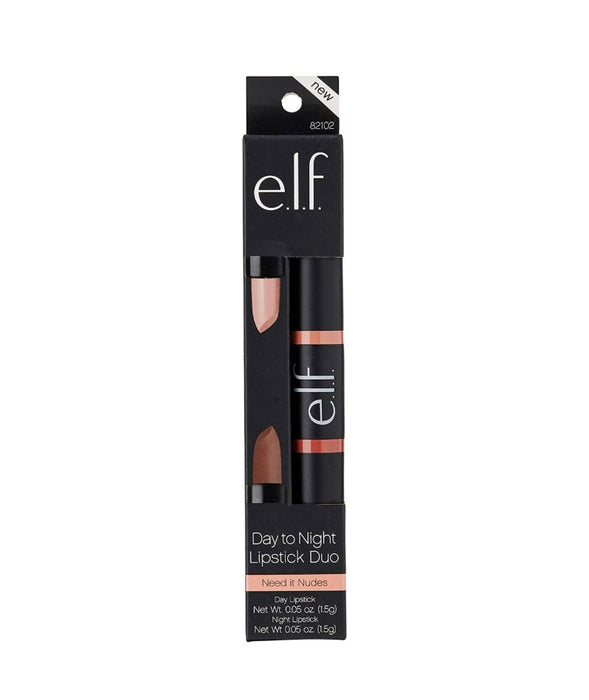 e.l.f. - Cosmetics Day to Night Lipstick Duo Need It Nudes