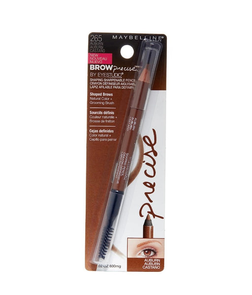 Maybelline New York EyeStudio Brow Precise Shaping Pencil, Deep Brown (265)