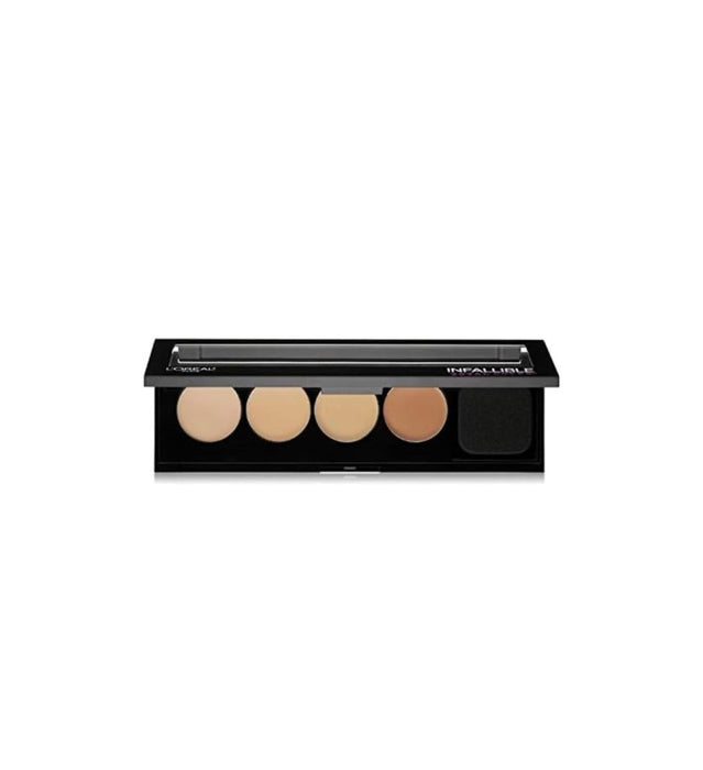 L'Oreal Paris Infallible Total Cover Concealing and Contour Kit (220)