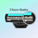 Razormax 3-Pack of Triple Blade Razors, Mens