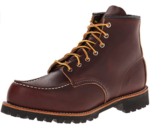 Red wing roughneck round top toe
