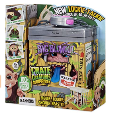 Crate Creatures Surprise Big Blowout- Nanners Toy, Multicolor