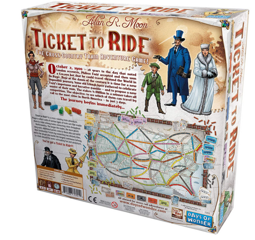 Ticket to Ride Board Game | Days of Wonder Family Board Game