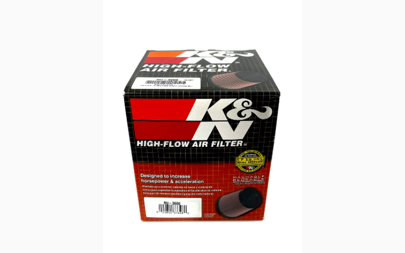 K&N Universal Clamp-On Air Intake Filter: RU-3600